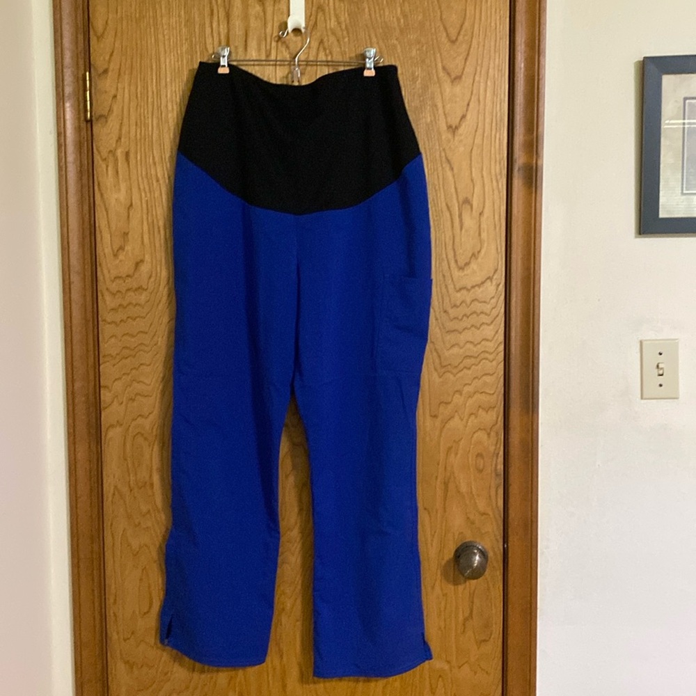Maternity Scrubstar  Electric Blue Pants Style# WD000